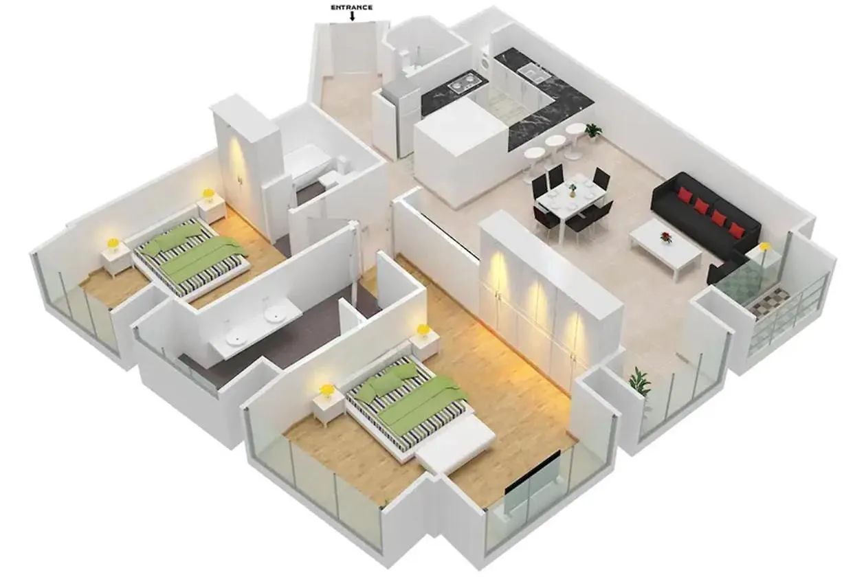 Lux Daire Dubai Birleşik Arap Emirlikleri